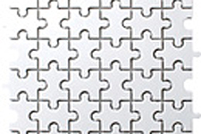 Japanese ceramic tile Photo:puzzle