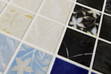 Japanese ceramic tile Photo:My Jasmine